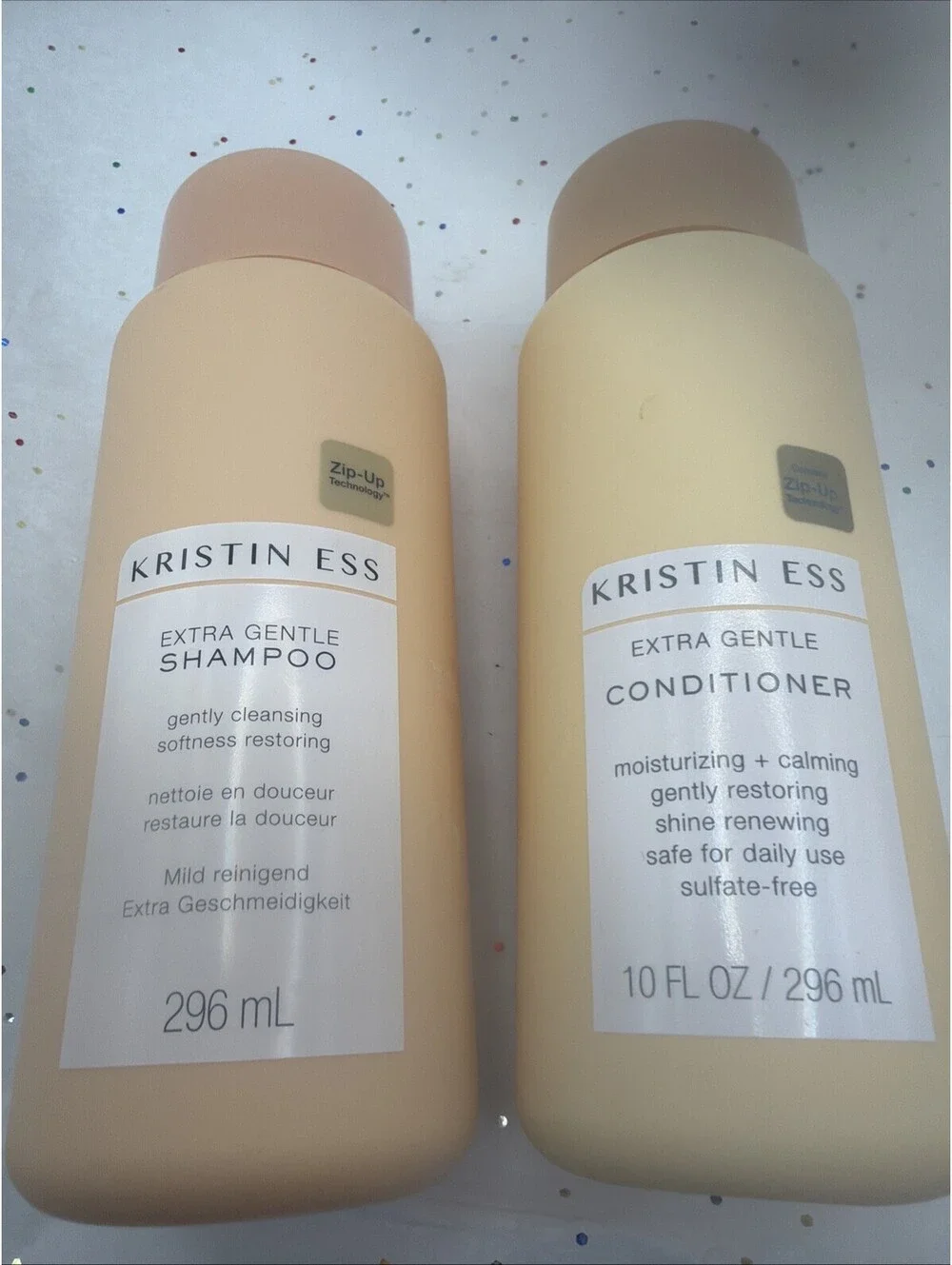 Kristin Ess Extra Gentle Shampoo & Conditioner Set 10oz Duo NWOB Salon Hair Care